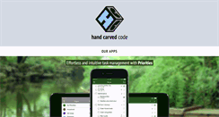 Desktop Screenshot of handcarvedcode.com